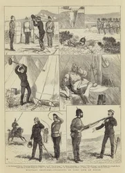 Militärische Skizzen, Vorfälle des Lagerlebens in Upnor